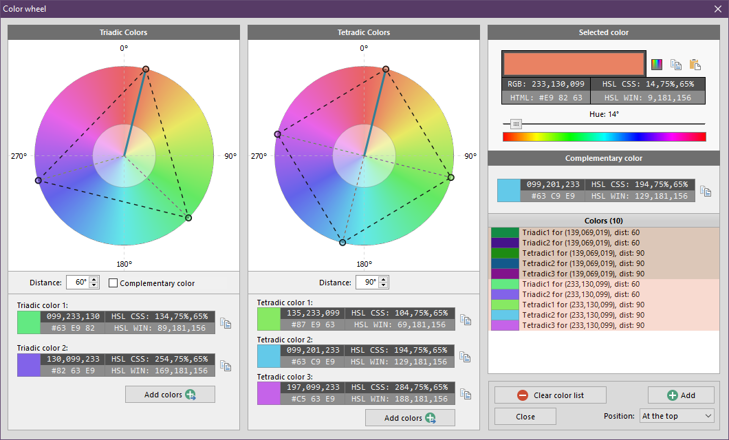 Color wheel