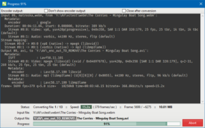 ffmpeg convert mpg to mp4